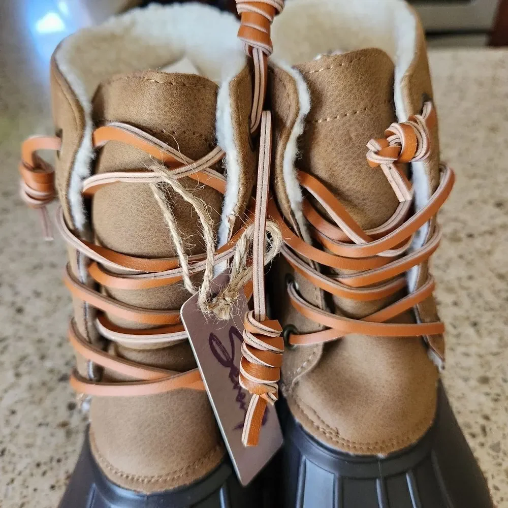 Seven7 Womens Hollis Duckboot Chocolate Size 8